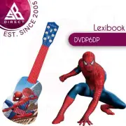 Lexibook Marvel Spider Man My First Toy Guitar│Kids Boy Age 3 year+│53cm