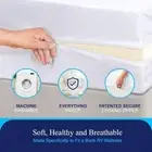 Zippered Mattress Encasement Waterproof Mattress Cover Pad Fitted Protector Bed