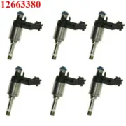 6x Fuel Injector For 12-17 Buick Enclave Chevy Traverse GMC Acadia 3.6 12663380，