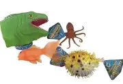 Marine Life Squirters Tactile Soft Squish Sensory Pool Toy Swim Class Party