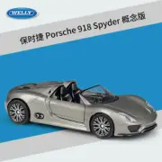 Welly 1:36 Porsche 918 Spyder Concept Diecast Model Pullback Car New in Box