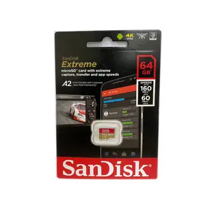 SanDisk 出清 Extreme SDXC MICRO SD 記憶卡 90mb/s 600X 64G 128G