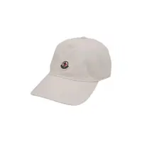 在飛比找ETMall東森購物網優惠-Moncler 棉布品牌徽標棒球帽(米白)