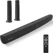 Sound Bar for Smart TV, 90W Soundbar with Bluetooth/ARC/Optical/AUX Connect