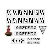 Raleigh - Mini Magnum Aussie decal set - Old school bmx