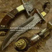 FELIX FRANCISCO CUSTOM HAND MADE UNIQUE FULL TANG MASSIVE ART BOWIE KNIFE