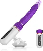 Sex Machine Thrusting Realistic Dildo Vibrators Sex Toys for Women, with Removable Suction Cup Vibrator Adult Toy for G Spot Anal Clitoral with 5 Thrusting & 8 Vibrating Modes for Women Couple Men