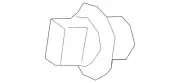 Genuine Lexus Signal Lamp Bulb Socket 90075-60083 (for: Lexus)