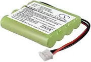 CATTRE Battery Replacement for Ph-ps Part NO: 8100-911-02101, H-AAA700B, HHR-60AAA/F4, TSU3500117, Pronto RU980, Pronto RU990, Pronto TSU3500, Pronto TSU6000/01