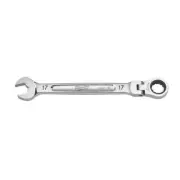 MILWAUKEE 17MM METRIC R/OE FLEX HEAD RACHETING SPANNER 45969617