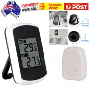 Digital Wireless Indoor Outdoor LCD Thermometer Fridge Freezer Temperature Meter