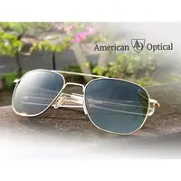 在飛比找蝦皮購物優惠-【史瓦特】AO Eyewear 初版飛官款太陽眼鏡 (金色鏡