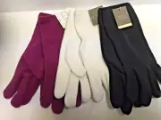 MERONA UNLINED FLEECE GLOVES POLYESTER & SPANDEX NWT sold Separate Pick one!!