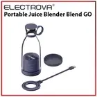 Electrova Portable Juice Blender Blend GO BLUE Wireless Charge Leak Proof Juicer
