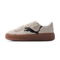 在飛比找Yahoo奇摩購物中心優惠-Puma Suede Platform Cutout 女鞋 