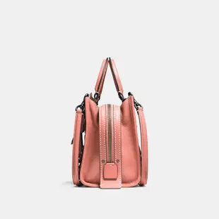 Coco小舖COACH 58840 Rogue 25 With Tea Rose  黑色