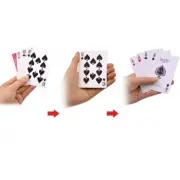 Four Cards Illusion 4 Cards Transformer Cards Change Magic Tricks Magician Close