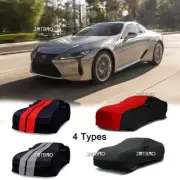 For Lexus LC500h RC300 Dust Proof Stain Stretch Full Car Cover Indoor Protector (for: Lexus)