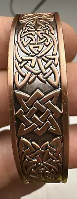 CELTIC GEOMETRIC DESIGN MAGNETIC Therapy CUFF BRACELET MY SHAPE BRAND NEW