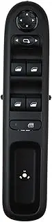 Electric window switch Car for Master Power Window Switch for Peugeot 3008 5008 96650620ZD 96650621ZD for Hatchback for Wagon Left front door lifter switch 6490X6(Manual folding)