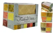 Tattered & Worn Cards & Envelope, Blank Notecards, 48 sets, Assorted Colors
