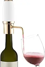 WINIRINA Electric Wine Aerator Dispenser Electric Smart Decanter，Rechargeable with Micro USB Cable