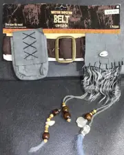 Witch Doctor Belt Voodoo Witch Dr Halloween Adult Costume Accessory New