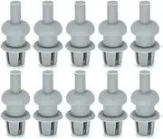 GUERBEIS 10pc Parcel Shelf Clips Fit for VW, Fit for Jetta A2 Golf 2 3 MK2 MK3 Polo 6N 191867775A 01C Boot Tailgate Trunk Cord String Mount Hook Luggage Shelf Clips