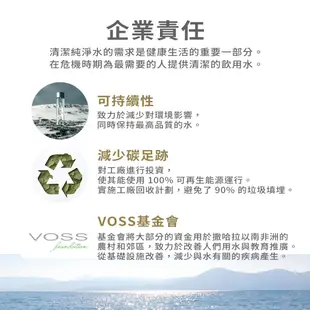 【VOSS芙絲】挪威頂級氣泡礦泉水(375mlx12入) - 時尚玻璃瓶