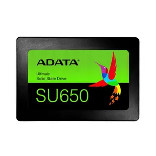 【ADATA 威剛】Ultimate SU650 SSD 2.5吋固態硬碟 固態硬碟 120G 240G 480G