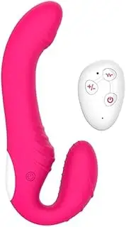Silent Vibrating Dildo Vibrators Strapless Strap on Panties Dildo For Lesbian Double Head G-Spot Clitoris Sex Toys For Couple