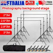 Heavy Duty Photography Background Stand Backdrop Kit Studio Screen Photo Support