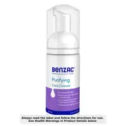 Benzac Purifying Facial Foam Cleanser 130ml