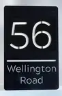 Personalised House Sign Number Custom Street Address No.Mailbox Letterbox Plaque