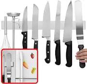 Modern Innovations 16 Inch Stainless Steel Magnetic Knife Bar for Refrigerator with Multipurpose Use as Wall Mount Knife Holder, Knife Rack, Kitchen Utensil Holder, Magnetic Tool Holder Strip