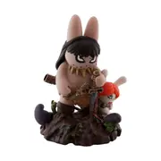 Kozik Labbit The Barbarian Medium Statue Action Figure Toy 10in