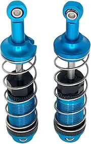 Set of 2 Hydraulic Front And Rear Shock Absorbers for Scy 16101 16102 RC Car Parts, Blue