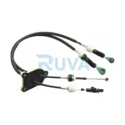 Ruva Gear Linkage Control Cables Set For Citroen Peugeot Fiat 1.3 Diesel 2012-18