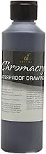 Chromacryl Waterproof Black Ink - 250ml