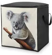 Storage Bags, Koala And Butterfly Printed Storage Bags,quilt Storage Bags,zipper Storage Bags,household Storage Bags