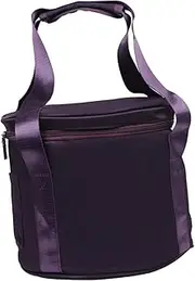 ERINGOGO Portable Singing Bowl Storage Bag with Liner Durable Case for Crystal Sound Bowl Practical Zipper Design for Travel and Everyday Use Multi Function Container for Sundries