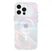 Case-Mate Soap Bubble MagSafe CaseFor iPhone 16 Pro Max - Iridescent