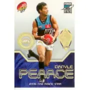 2007 Select AFL Supreme Medal Card MC4 Danyle Pearce Rising Star Port Adelaide