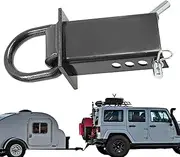 Heavy-Duty Removable D-Ring Tie Down | Adjustable Trailer Stake Pocket Tie-Down,Compact Size Trailer Accessories for Ratchet Straps, Winch Straps, Grappling Hooks, J-Hooks, S-Hooks