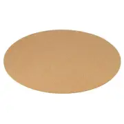 12" Cork Coasters, 6 Pack Round Cork Plant Saucers Absorbent Cork Mat for Gar...