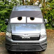 VW NEW crafter 2017+ Window Screen cover blackout blind Wrap Eyes