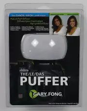 Gary Fong The Puffer On Camera Cold Shoe Diffuser for Canon, Nikon - NIP