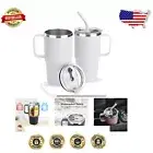 Double Wall Insulated 24 oz Cups with Handle - Perfect for Hot & Cold Drinks