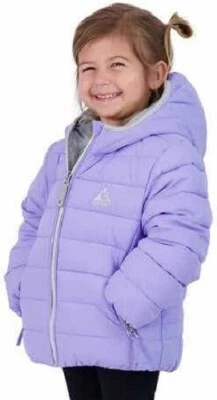 Gerry Girls Polyfill Bubble Jacket Jersey Lined (Pansy Purple, 5) NWT