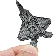 [LEGEEON] USAF F-22 Raptor Lasercut Military Patch Lockheed